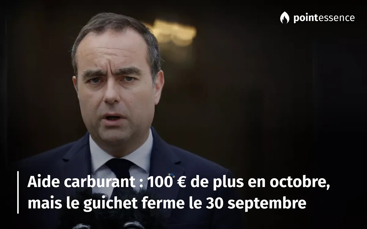 Sébastien Lecornu, Premier ministre, s'exprime devant les micros lors d'une déclaration à la presse